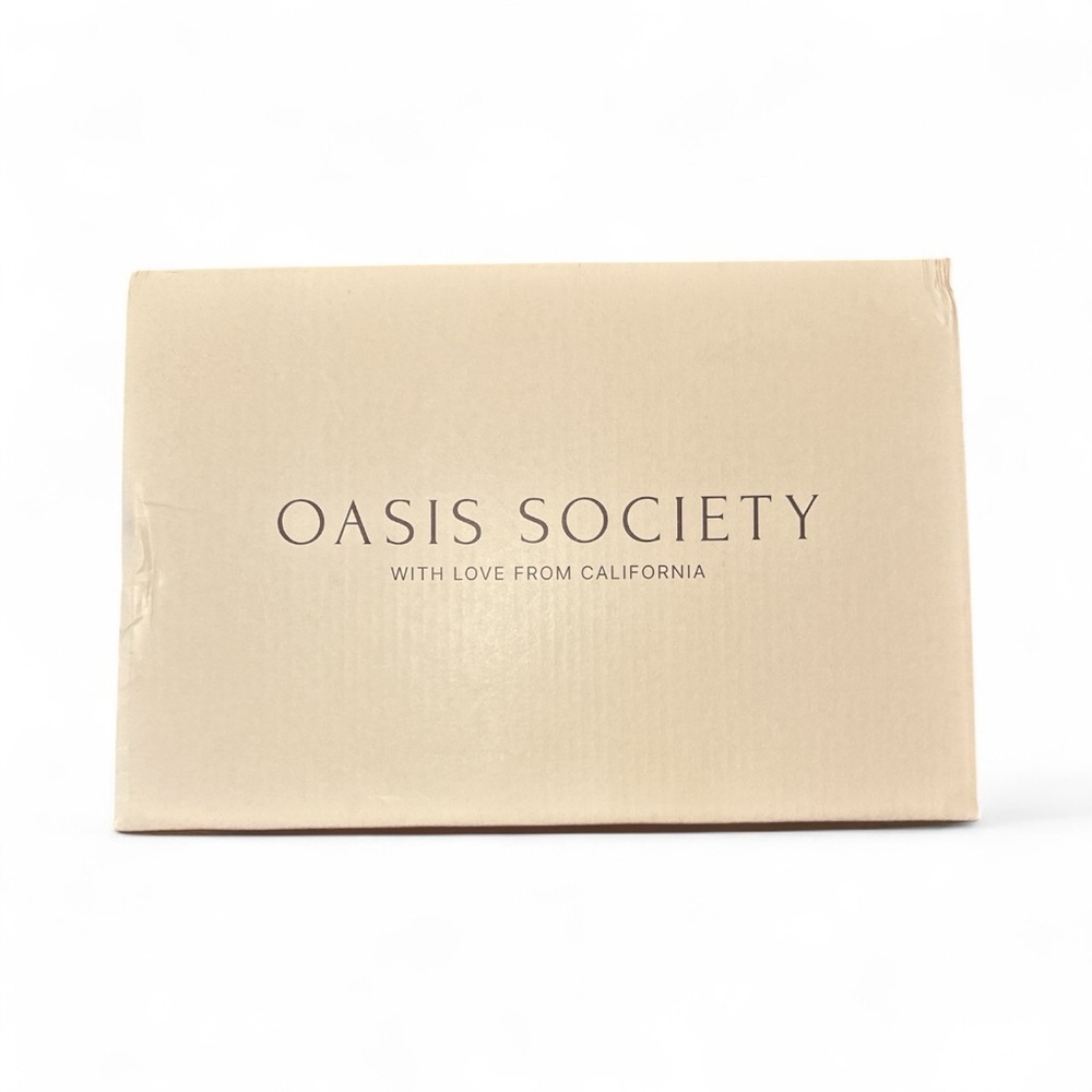 Oasis Society Jane Kitten Heel Size 7.5 Taupe Floral Multicolor Bow Pointed Toe - Picture 12 of 12